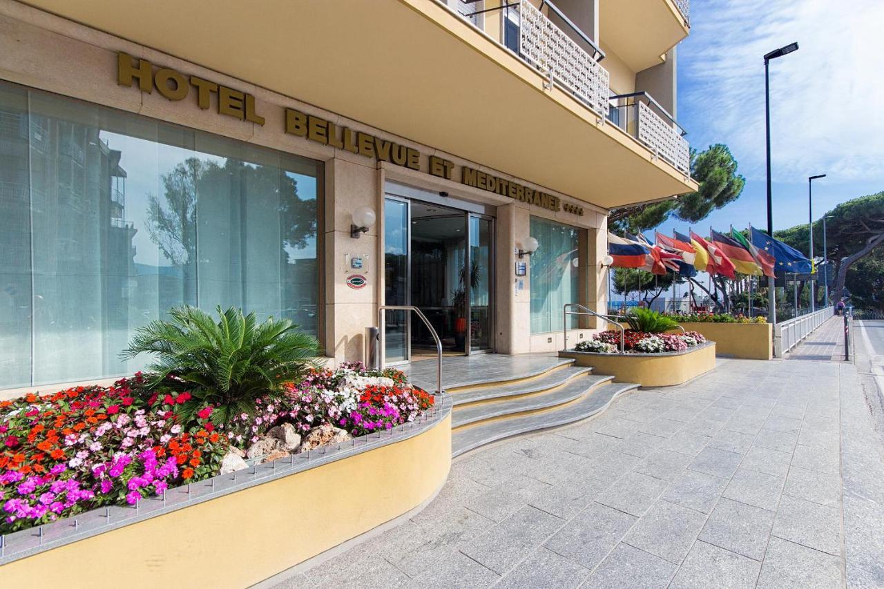 Hotel Bellevue Et Mediterranee Diano Marina Bagian luar foto